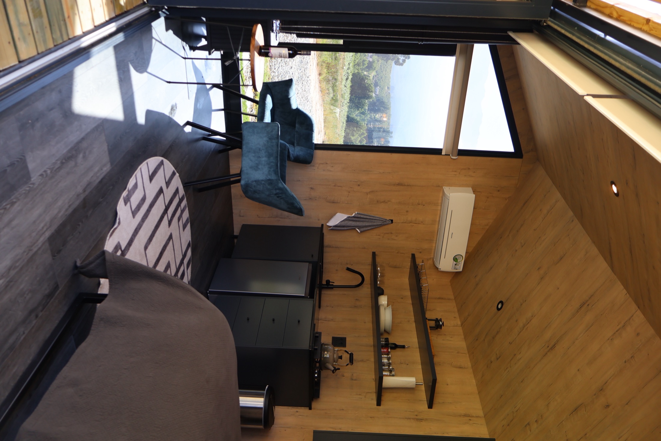 View of the stunning scenery from inside the room